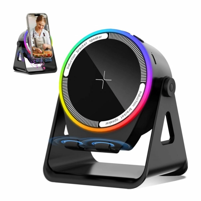 Bluetooth zvucnik JWD crni RGB