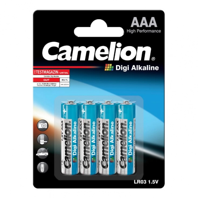 Camelion alkalne baterije AAA CAM-LR03-DIGI-1250/4