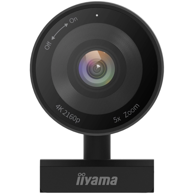 Camera 4K UHD 120degree (FOV), 8MP STARVIS sensor, 5x Zoom, 2D/3D Noise cancelling, Auto Framing, Microphone 2x with 4m voice pickup, easy mount, privacy shutter, connection USB-C~USB-A, Remote control (OSD)