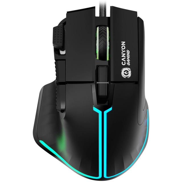 CANYON mouse Fortnax GM-636 RGB 9buttons Wired Black