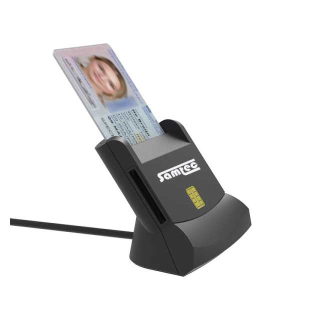 Čitač smart kartica Samtec SMT-603(za biometrijske lične karte), USB