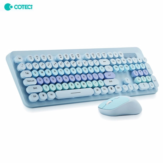 Combo mis i tastatura Coteci OF-054 plava