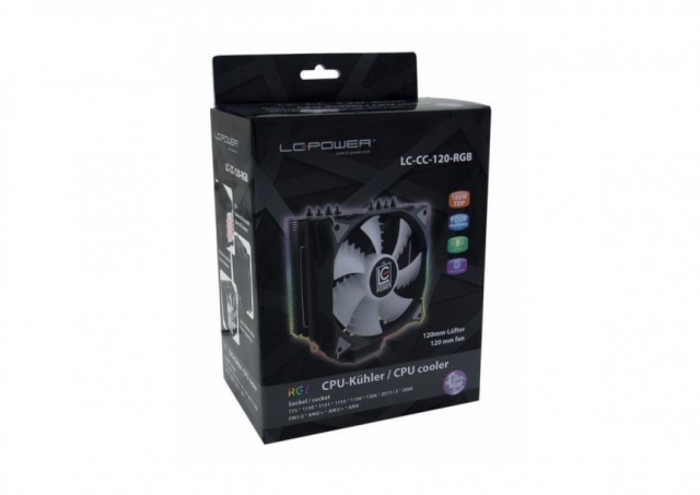 Cooler LC Power Cosmo Cool LC-CC-120-RGB   - Ready AM5/LGA1700