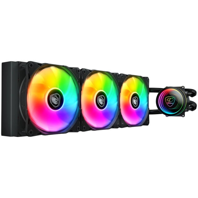 COUGAR POSEIDON ELITE ARGB 360 Black AiO Liquid Watercooling