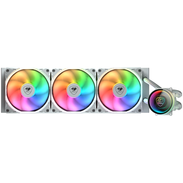COUGAR POSEIDON ELITE ARGB 360 White AiO Liquid Watercooling