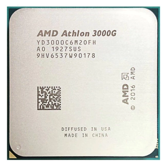 CPU AM4 AMD Athlon 3000G 2C/4T 3.5GHz, 5MB, YD3000C6M2OFH