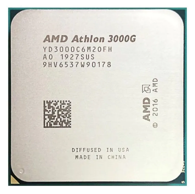 CPU AM4 AMD Athlon 3000G 2C/4T 3.5GHz, 5MB, YD3000C6M2OFH