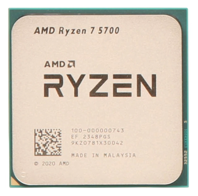 CPU AM4 AMD Ryzen 7 5700 8C/16T, 3.70-4.60GHz 100-000000743 Tray