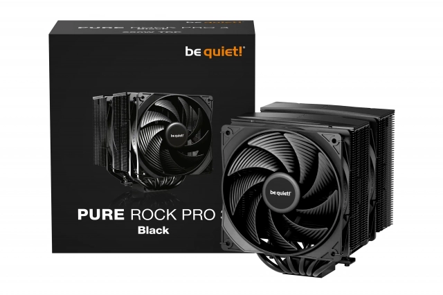 CPU Cooler Be quiet Pure Rock Pro 3 Black BK042 (AM4,AM5,1200,1700)/TDP-250W