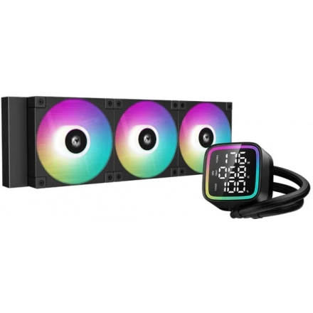 CPU Hladnjak DeepCool LD360 ARGB LCD ekran CRNO, R-LD360-BKMSN-G-1