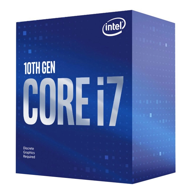 CPU INTEL Core i7-10700F 8 cores 2.9GHz (4.8GHz) Box