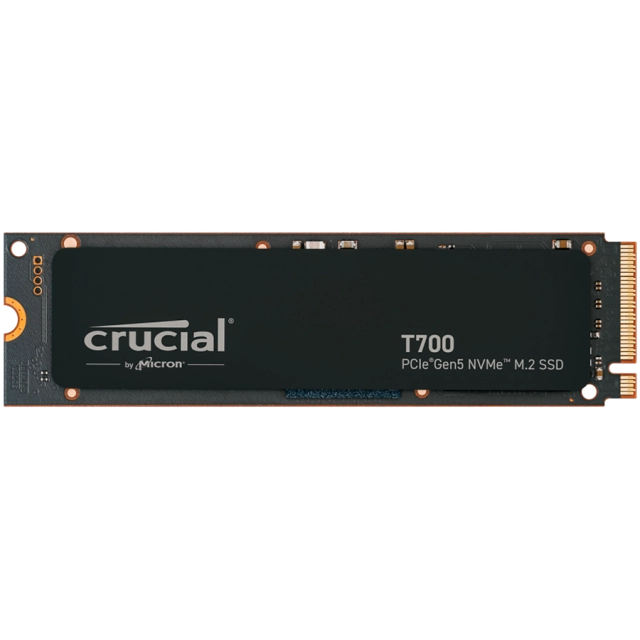 Crucial T700 1TB PCIe Gen5 NVMe M.2 SSD