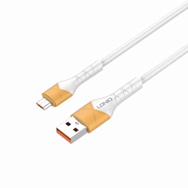 Data kabl Ldnio LS802 30W Fast micro USB beli 2m