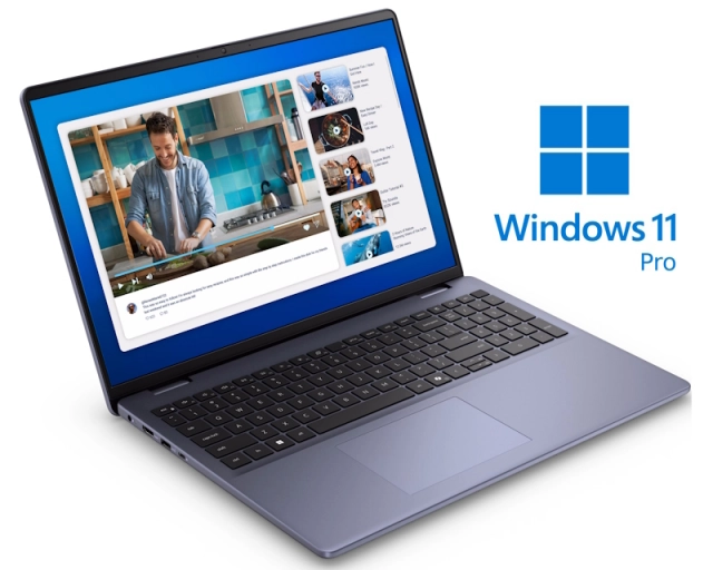 DELL 16 DC16251 16 inch FHD+ 300nits Core 7 150U 16GB 1TB SSD GeForce MX570A 2GB Backlit FP Win11Pro laptop