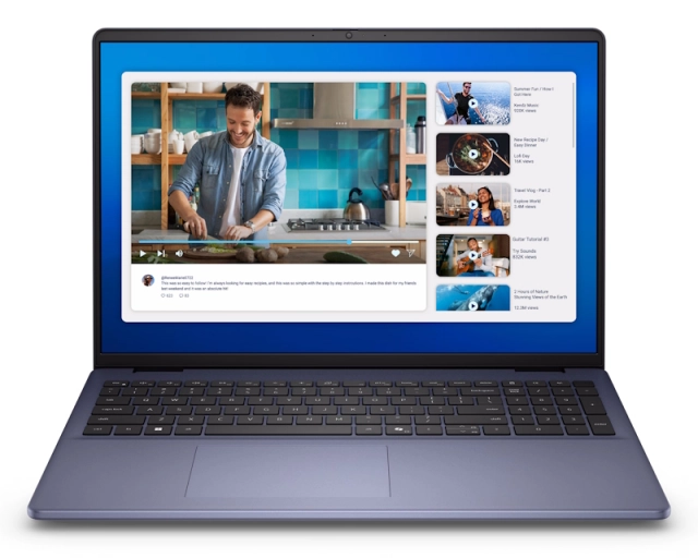 DELL 16 DC16251 16 inch FHD+ 300nits Core 7 150U 32GB 1TB SSD Backlit FP Win11Pro laptop