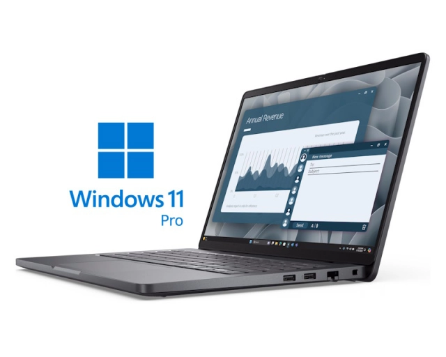DELL Pro 14 14 inch FHD+ 300nits AMD Ryzen 5 220 8GB 256GB SSD Backlit FP Win11Pro 3yr ProSupport