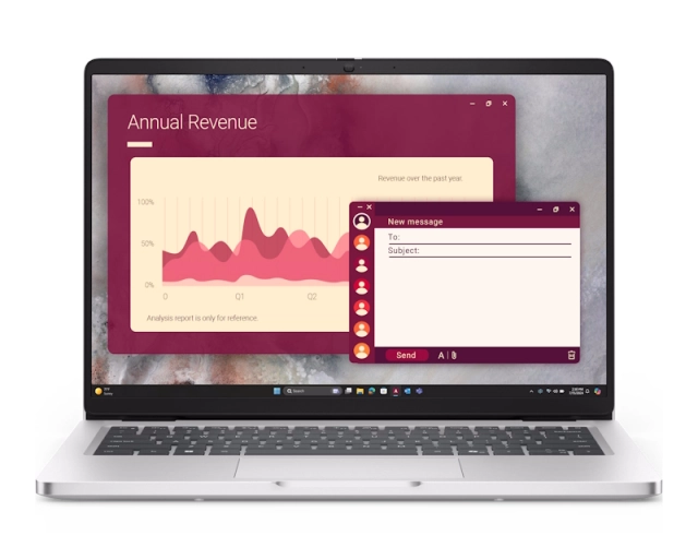 DELL Pro 14 14 inch FHD+ 300nits Core Ultra 7 255U 32GB 512GB SSD Backlit FP Win11Pro 3yr ProSupport