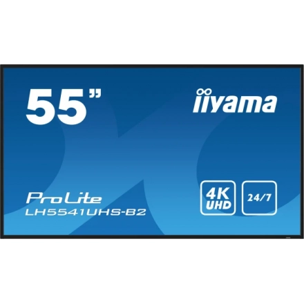 Digitalni ekran 55" Iiyama LH5541UHS-B2 IPS 3840x2160/8ms/HDMI/VGA/USB/zvucnici