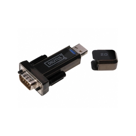 DIGITUS Adapter USB 2.0 tip A (M) - Serijski port (RS-232) 9pin (M) crni DA-70156 