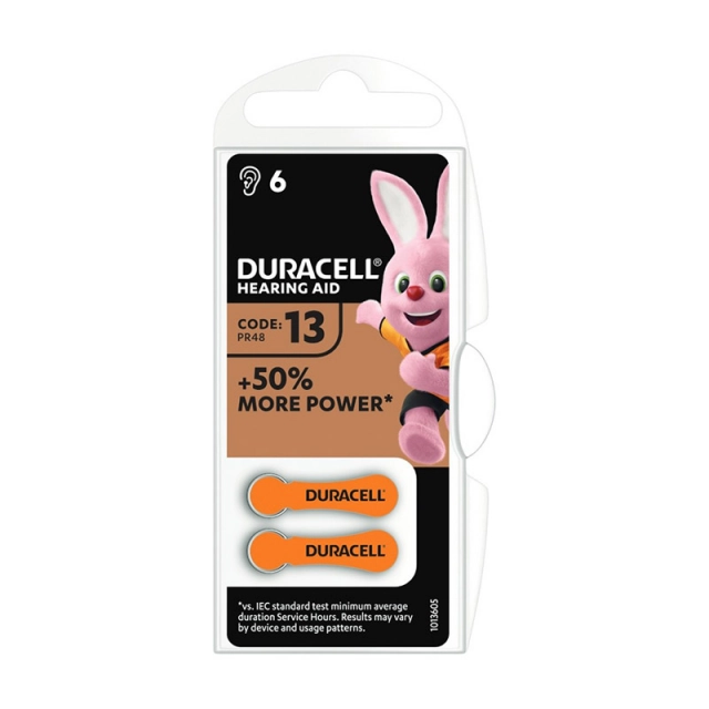 Duracell 13/ PR48 1.45V baterija za slusni aparat pakovanje 6kom