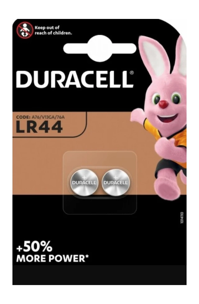 Duracell LR44 1.5 V, ALKALNE baterije, PAK2