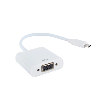 E-GREEN Adapter USB 3.1 tip C (M) - VGA (F) beli 