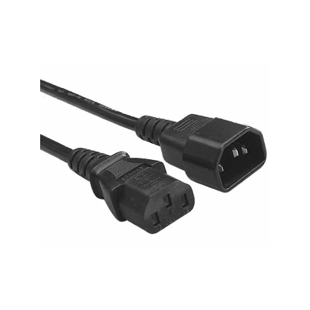 E-GREEN Kabl naponski C13 - C14 (UPS - PC) 3m 