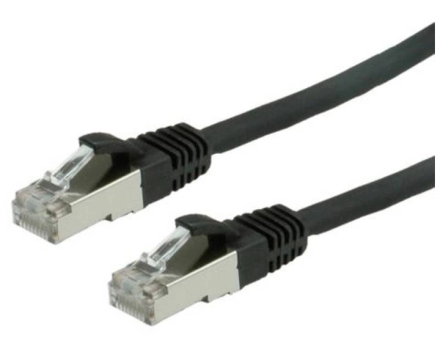 E-GREEN Kabl SFTP patch Cat6A 2m crni 