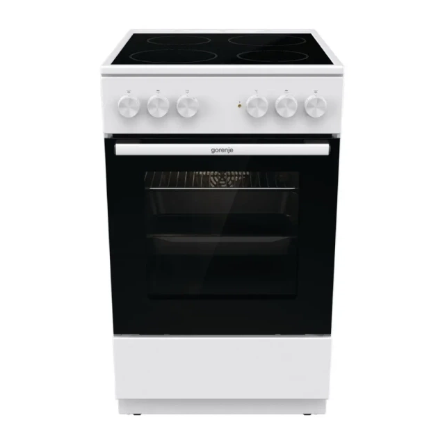 Električni šporet Gorenje GEC5A41WG širina 50cm/keramička ploča/ventilatorska rerna