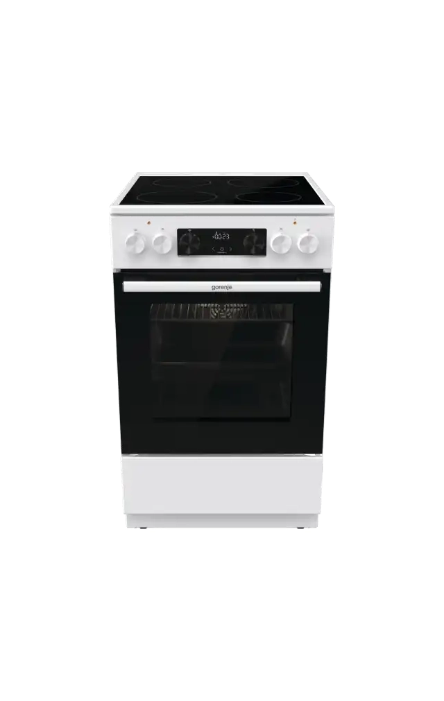 Električni šporet Gorenje GEC5C61WG širina 50cm/keramička ploča/ventilatorska rerna