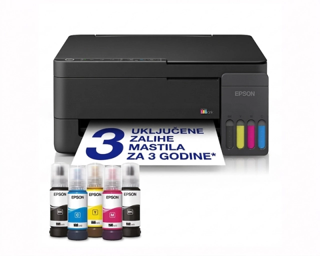 EPSON L3350 EcoTank ITS wireless multifunkcijski inkjet štampač 