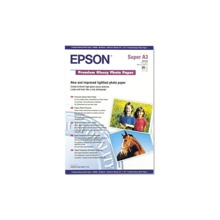 EPSON S041334 A3 (20 listova) Premium semigloss foto papir 
