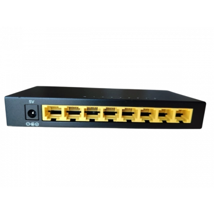 ExeLink SF1208 switch 8 Ethernet Portova, metalno kućište