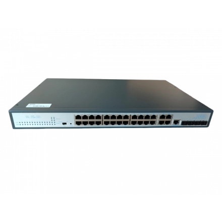 ExeLink SG2528CP upravljivi POE switch 24x10/100/1000Base-T POE+,4x10/100/1000 Base-T,4x1000Base-X SFP,Combo porta, L2