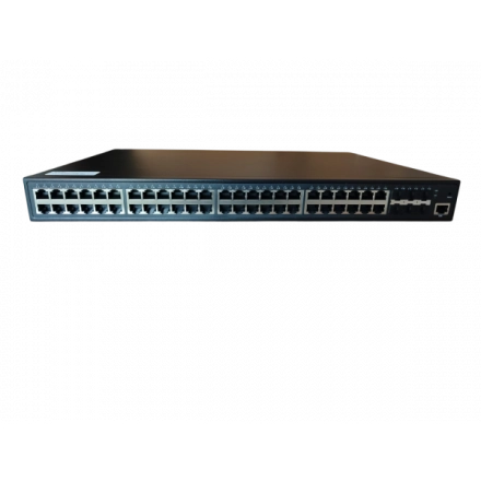 ExeLink SGX2554P upravljivi POE switch 48x10/100/1000 Base-T(POE/POE+), 6x1G/10 GE Base-X SFP+ porta L2
