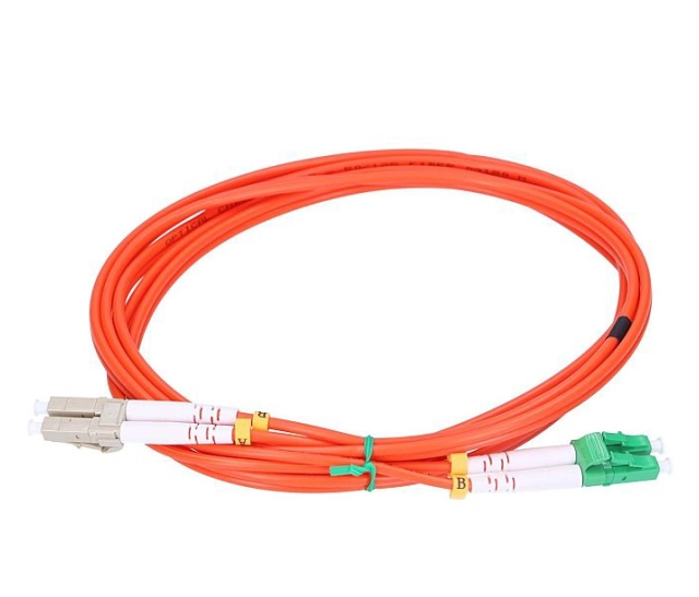 Extralink LC/UPC-LC/APC Multi Mode, OM, Duplex, 3mm, 2m