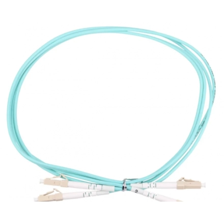 Extralink LC/UPC-LC/UPC Multi Mode, OM3, Duplex, 3mm, 1m