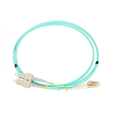 Extralink LC/UPC-SC/UPC Multi Mode, OM3, Duplex, 3mm, 2m