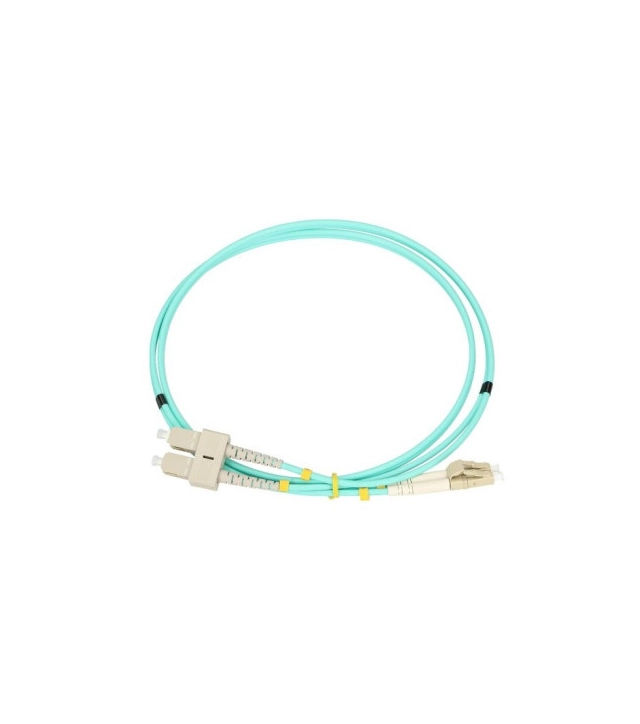 Extralink LC/UPC-SC/UPC Multi Mode, OM3, Duplex, 3mm, 5m