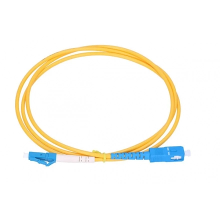 Extralink LC/UPC-SC/UPC Single Mode, Simplex, G652D, 3mm, 1m