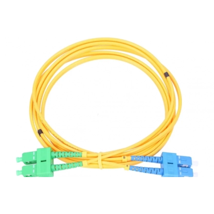 Extralink SC/UPC-SC/APC Single Mode, Duplex, 3mm, 1m