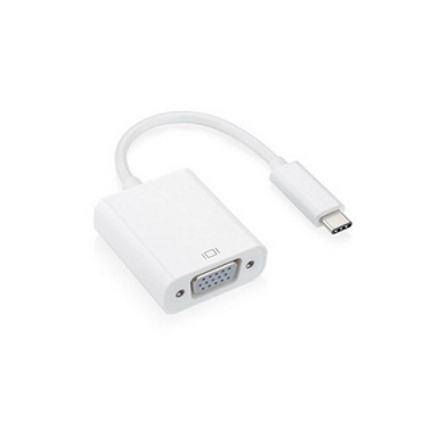 FAST ASIA Adapter-konvertor USB 3.1 tip C (M) - VGA (F) srebrni 