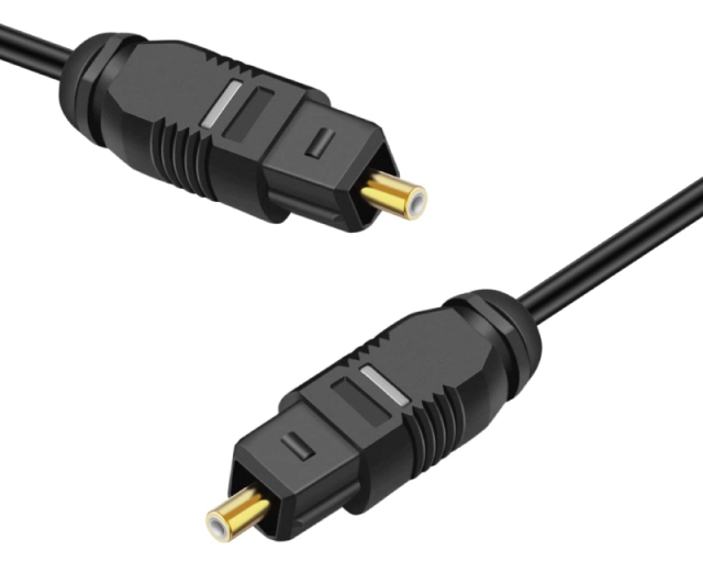 FAST ASIA Audio optički kabl 2,2mm (Toslink) 1m, crni 