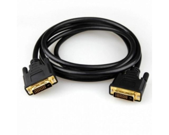 FAST ASIA Kabl DVI-D Dual Link - DVI-D Dual Link M/M 1.8m feritno jezgro crni 