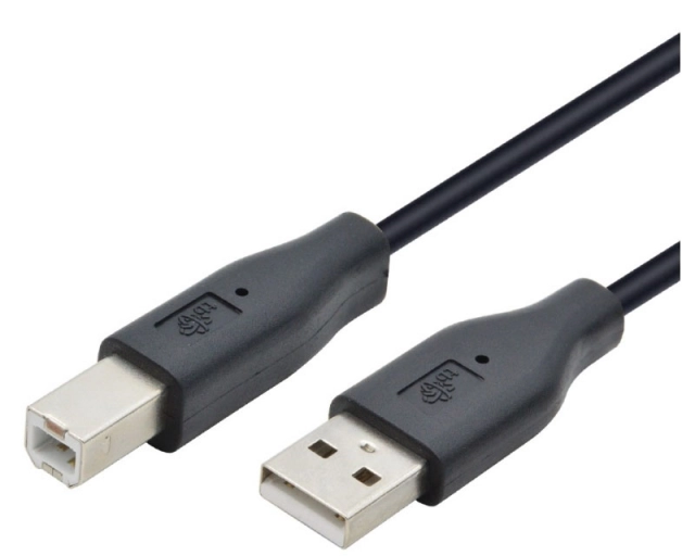 FAST ASIA Kabl USB A - USB B M/M 1.8m crni 