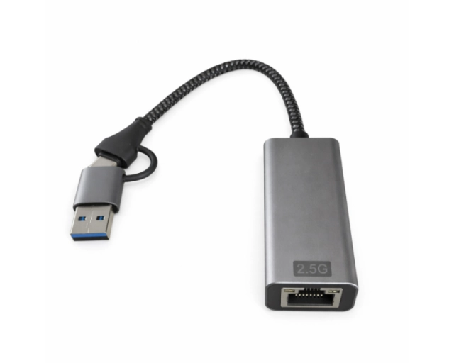 FAST ASIA TIP C+USB Gigabit mrežni adapter 2.5G 