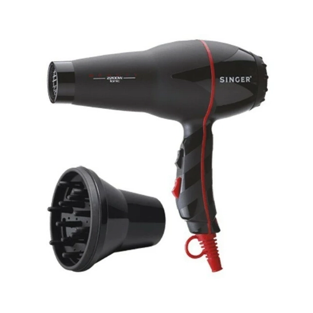 Fen za kosu Singer Beauty ionic/2200W/crna