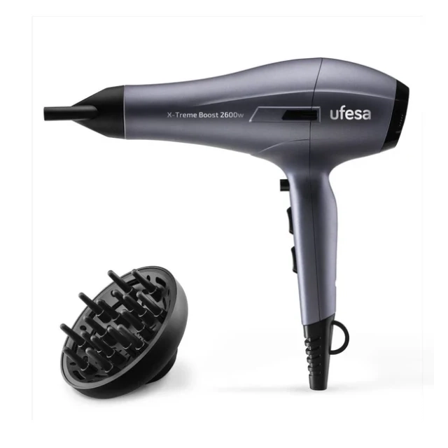 Fen za kosu Ufesa  X-Threme Boost/snaga 2600W/crna