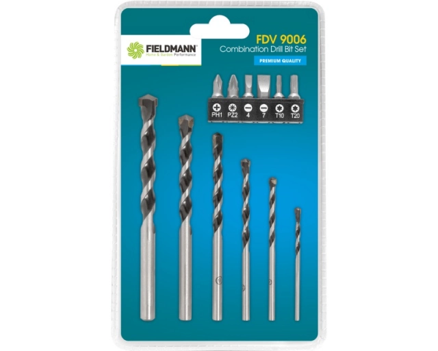 FIELDMANN FDV 9006 Set burgija i bitova (12 delova) 