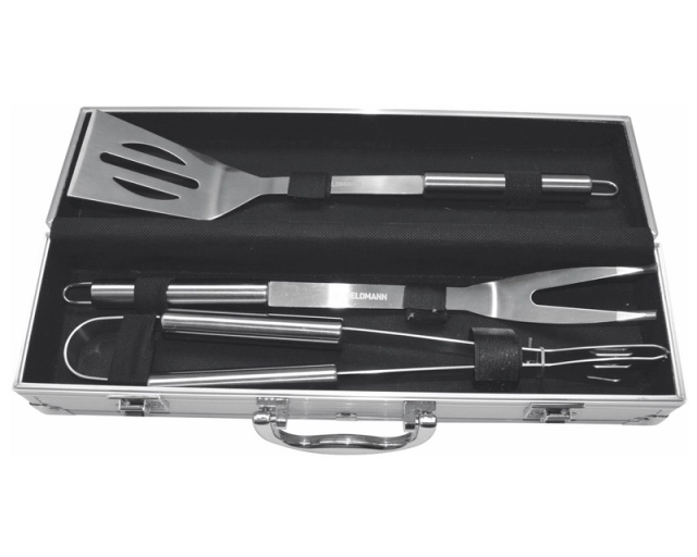 FIELDMANN FZG 9014 Pribor za roštilj (3 dela) + kofer 